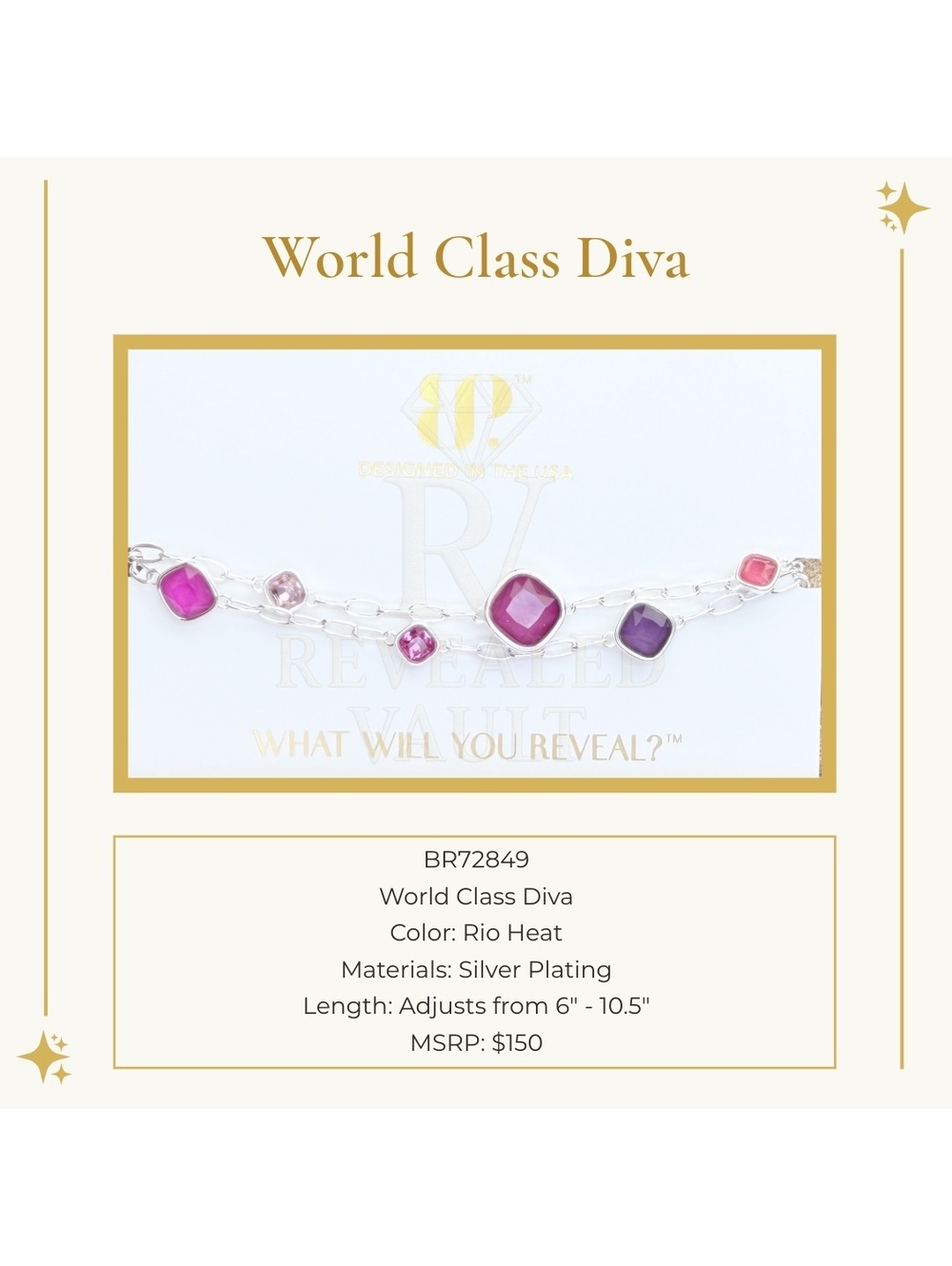 World Class Diva - Rio Heat - Jewel Candy Destinations 2026